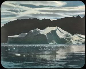 Image of Iceberg Near Land, North Greenland